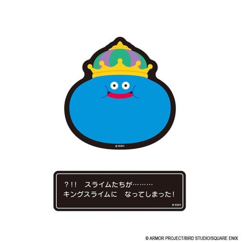 ドラゴンクエスト文具屋 メッセージウィンドウステッカー キングスライム 商品画像2