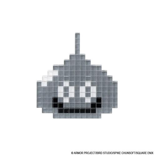 ドラゴンクエスト文具屋 ドットアクリルシール ＜メタルスライム＞ 商品画像2