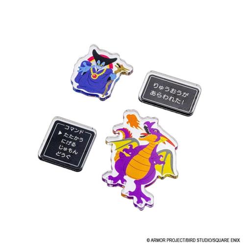 ドラゴンクエスト文具屋 ダイカットアクリルシール ＜りゅうおう＞ 商品画像3