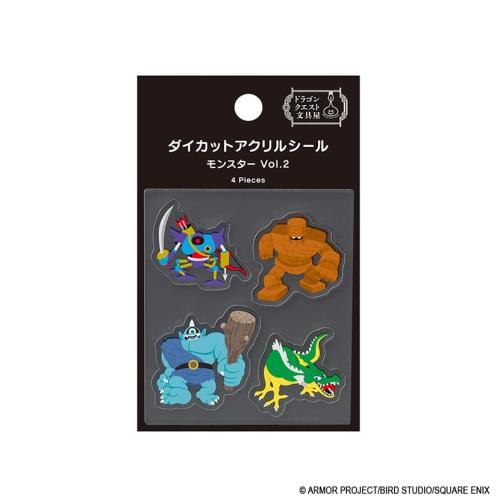 ドラゴンクエスト文具屋 ダイカットアクリルシール ＜モンスター Vol.2＞ 商品画像1