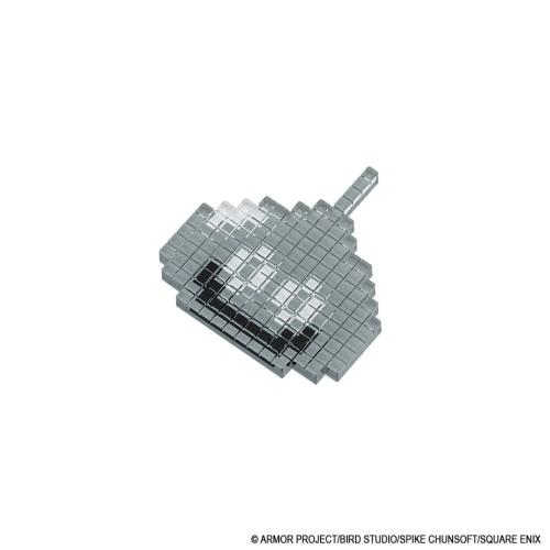 ドラゴンクエスト文具屋 ドットアクリルシール ＜メタルスライム＞ 商品画像3