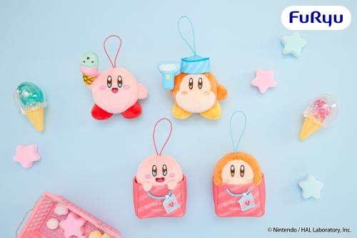 カービィとワドルディのおかいものマスコット全4種