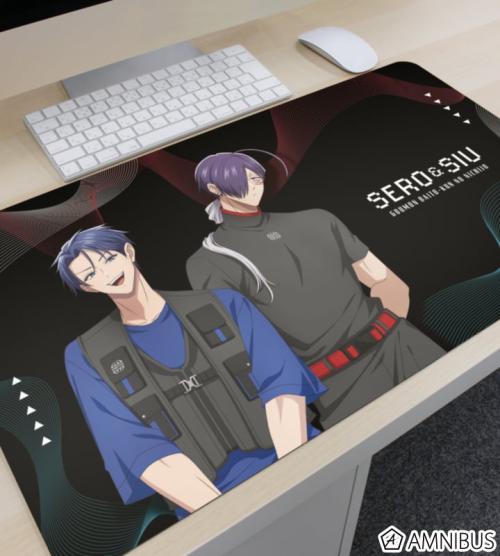 拷問バイトくんの日常 描き下ろし セロ&シウ タクティカルファッションver. マルチデスクマット 商品画像2