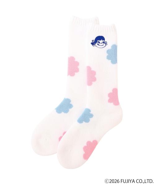 milky フラワーソックス