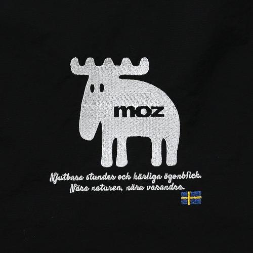 moz×unify ブラックのエルク刺繍