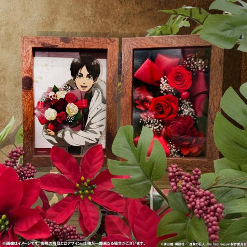進撃の巨人「待ち合わせ」プリザーブドフラワー エレン