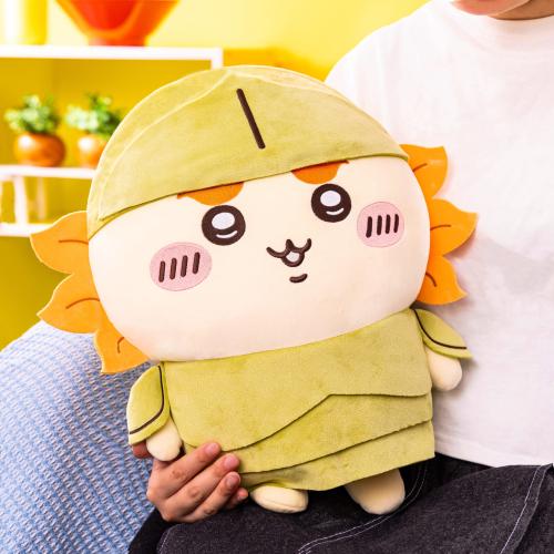 B賞 鎧なシーサーぬいぐるみ 大きさのイメージ