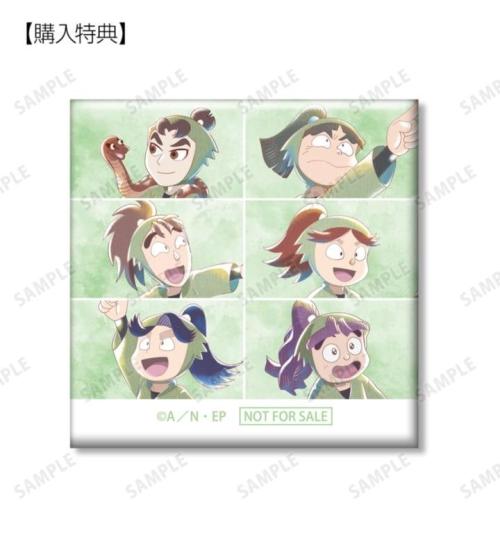 三年生集合 Ani-Art aqua label 第2弾 スクエア缶バッジ 予約購入特典