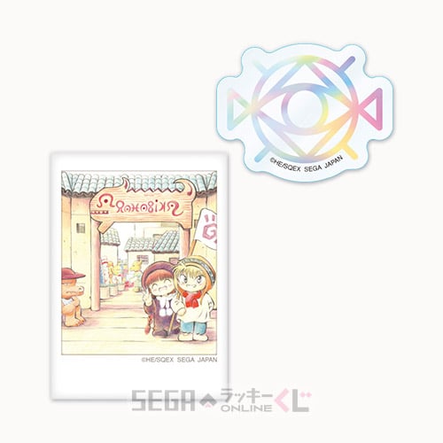 F賞-9 ステッカーセット さっぱり妖精召喚 全長約4.5～7cm（表面）