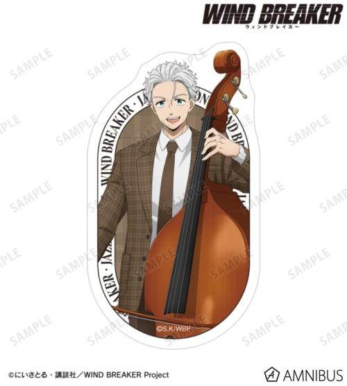 描き下ろし 梅宮 一 ジャズver. ダイカットステッカー 公式商品画像1