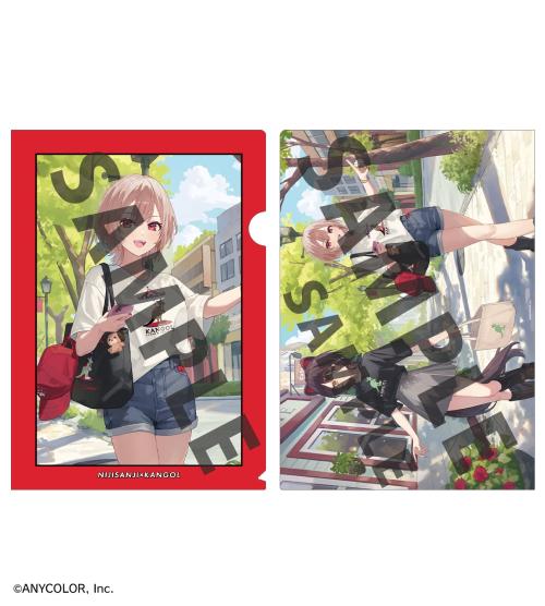 戌亥とこ&フレン・E・ルスタリオ KANGOLコラボ A4クリアファイル2枚セット