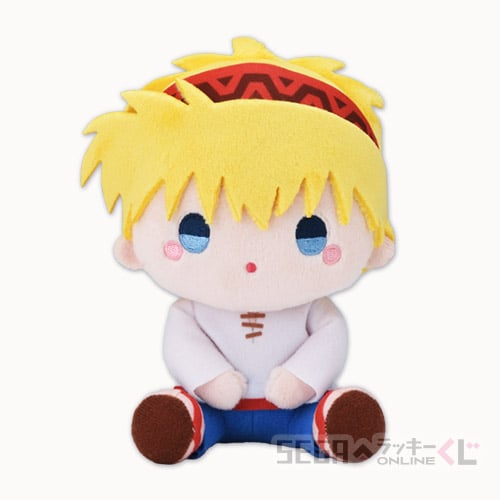 B賞-1 おすわりぬいぐるみ ニケ 全長約13cm（表面）