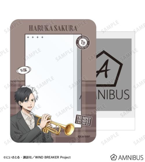 描き下ろし 桜 遥 ジャズver. B8硬質カードケース 公式商品画像3