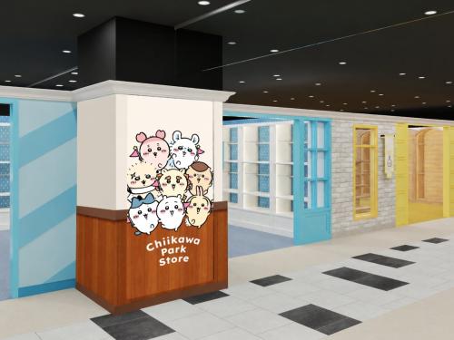 大阪店の外観イメージ・キャラクター装飾