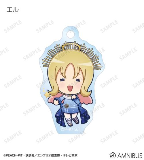 トレーディング ちびキャラ 星空ドレス&星空スーツver. アクリルキーホルダー