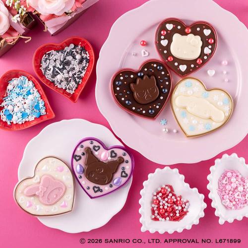 かおデコハートチョコキット サンリオキャラクターズ 公式商品写真07