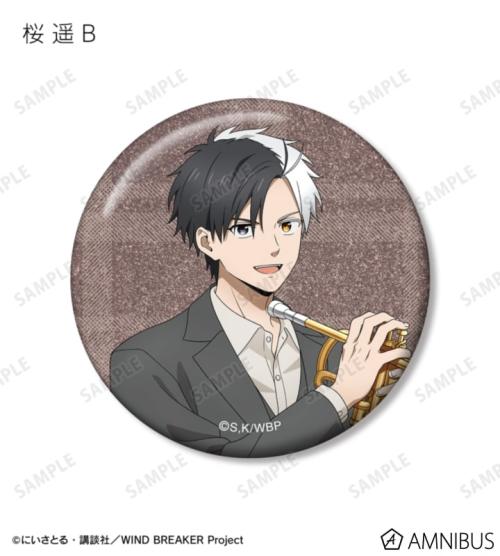 描き下ろし ジャズver. トレーディンググリッター缶バッジ 公式商品画像6