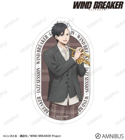 描き下ろし 桜 遥 ジャズver. ダイカットステッカー 公式商品画像1