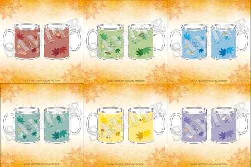 緋色の欠片おとくじ B賞マグカップ全6種