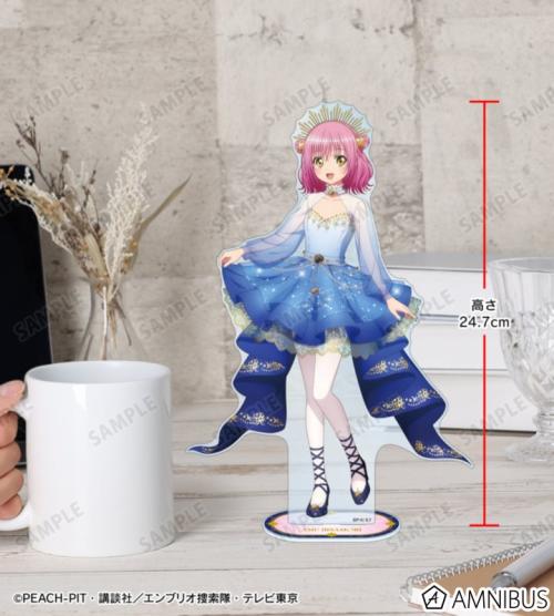 描き下ろし 日奈森 あむ 星空ドレス&星空スーツver. 特大アクリルスタンド