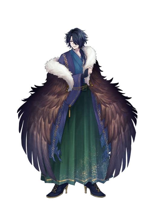 雷淀奏雨の全身立ち絵