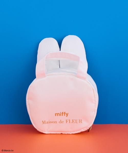 miffy 持ち手付きポーチの背面
