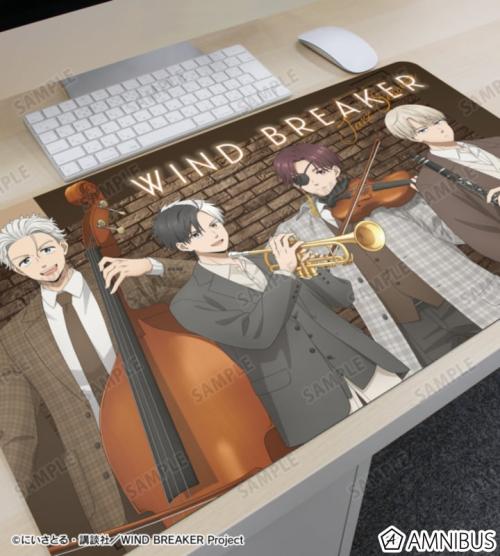 描き下ろし 集合 ジャズver. マルチデスクマット 公式商品画像2