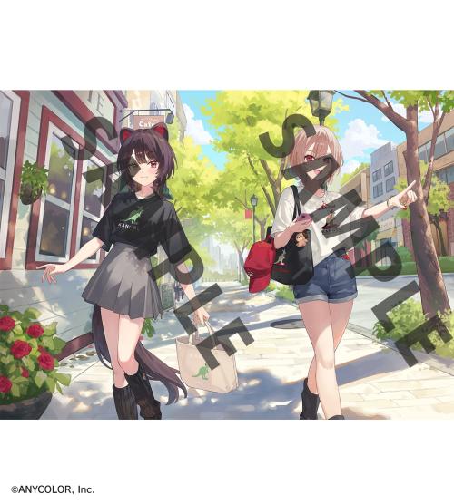 戌亥とこ KANGOLコラボ 着用BIGシルエットTシャツと撮りおろしビジュアル