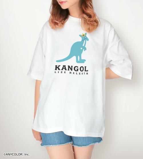 リゼ・ヘルエスタ KANGOLコラボ 着用BIGシルエットTシャツと撮りおろしビジュアル