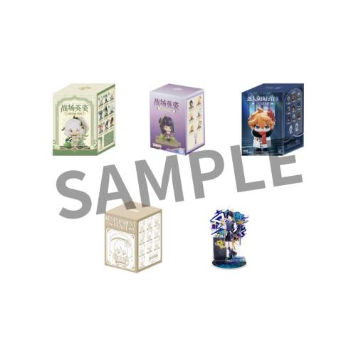 C賞 コレクションフィギュア・ちびキャラぬいぐるみ・アクリルスタンドセット全5種
