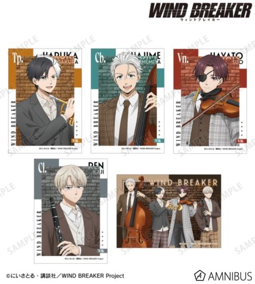 描き下ろし ジャズver. ブロマイド5枚セット ver.A 公式商品画像1