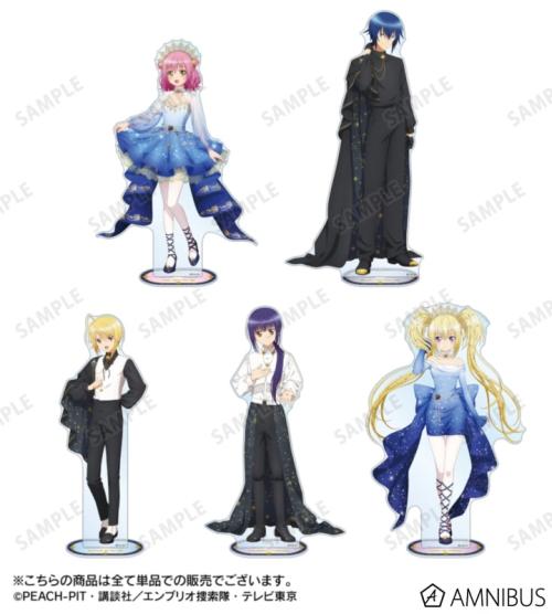 描き下ろし 日奈森 あむ 星空ドレス&星空スーツver. 特大アクリルスタンド