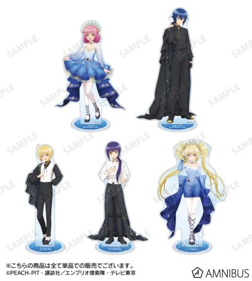 描き下ろし 日奈森 あむ 星空ドレス&星空スーツver. BIGアクリルスタンド