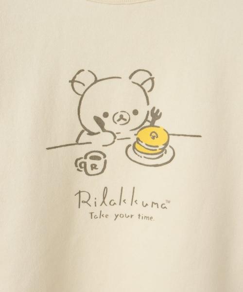 リラックマ/ゆるトップス:オフのキャラクターデザイン拡大