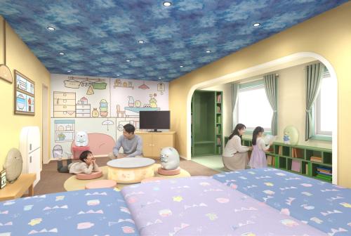 すみっコたちとたぴおか探しのお部屋のイメージ