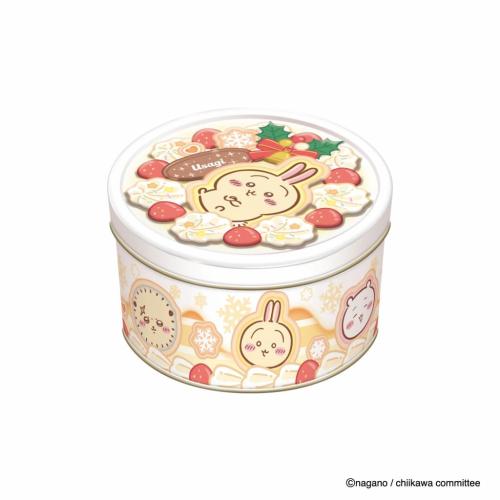うさぎデザインのおもちゃケーキ缶