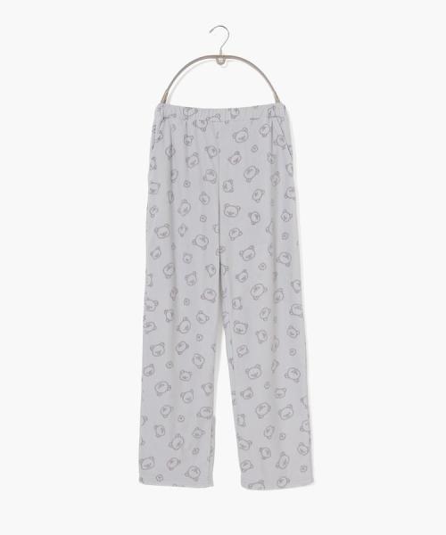 リラックマ/ルームウェア(上下セット):グレーのボトムス単品