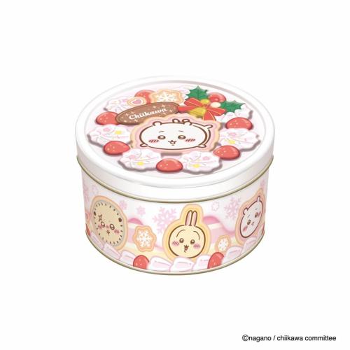 ちいかわデザインのおもちゃケーキ缶