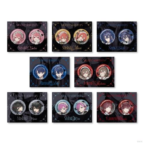 箔押し缶バッジセット 全8種