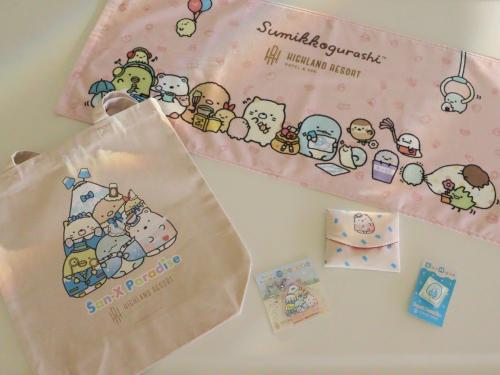 すみっコぐらしルーム限定オリジナルアメニティのイメージ