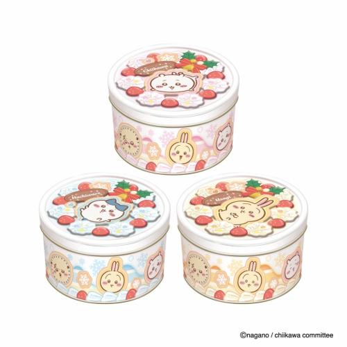 ちいかわ・ハチワレ・うさぎのおもちゃケーキ缶