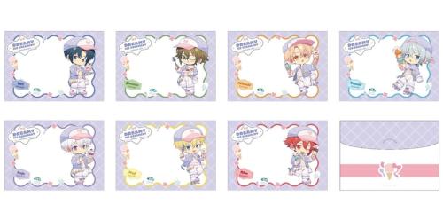 アイドリッシュセブン DREAMY ICE CREAMERY トレーディングポケットクリアファイル Aグループ