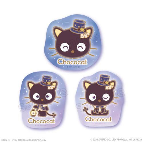 チョコキャット 星空さんぽ トレーディングダイカットステッカー全3種