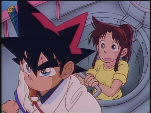 鉄刃と峰さやかの場面写真