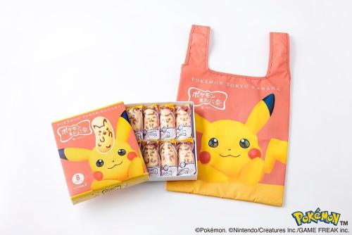 エコバッグとピカチュウ東京ばな奈8個入のセット