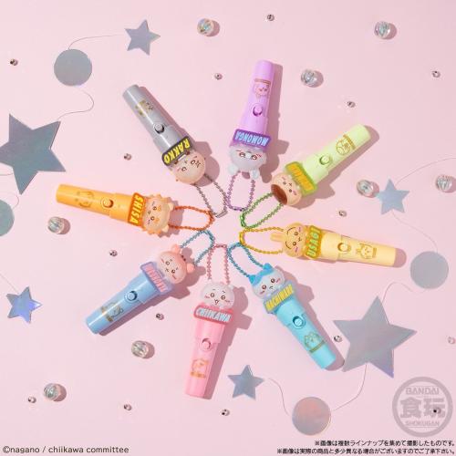 Light stick charm 全8種のボールチェーン付き本体