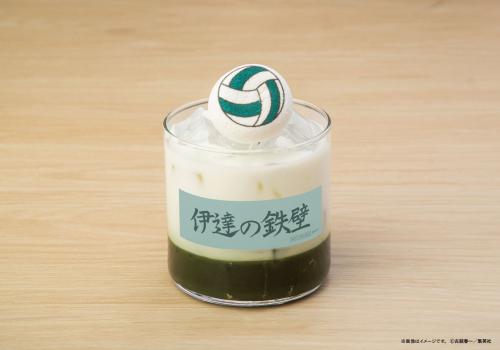ハイキュー!!展 挑戦者たち 伊達工業高校 抹茶ミルクドリンク