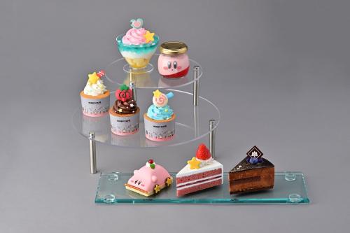 カービィカフェ PETITのケーキメニュー集合写真