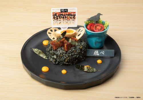 ハイキュー!!展 挑戦者たち 烏野高校 角煮チャーハンプレート
