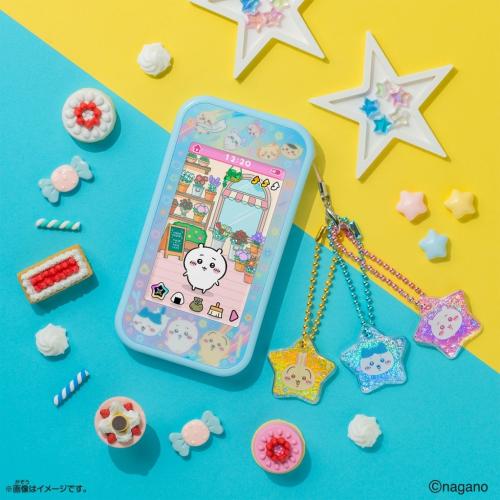 ちいかわ フォンすまーとの青い本体とチャーム